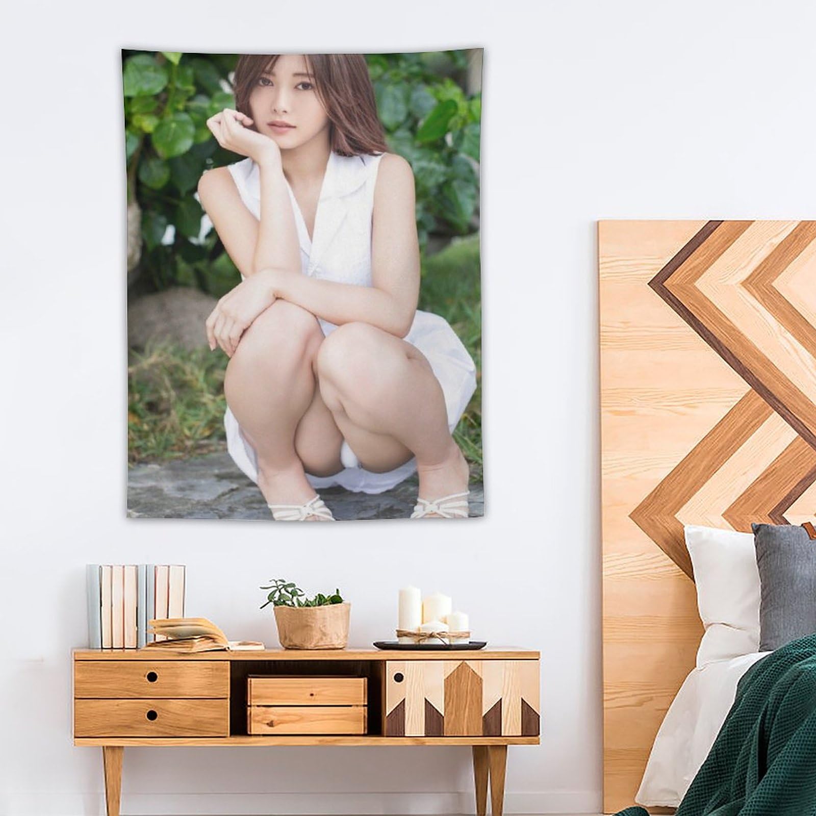 Amazon.co.jp: 白石麻衣タペストリー 壁掛け 写真インテリアポスター