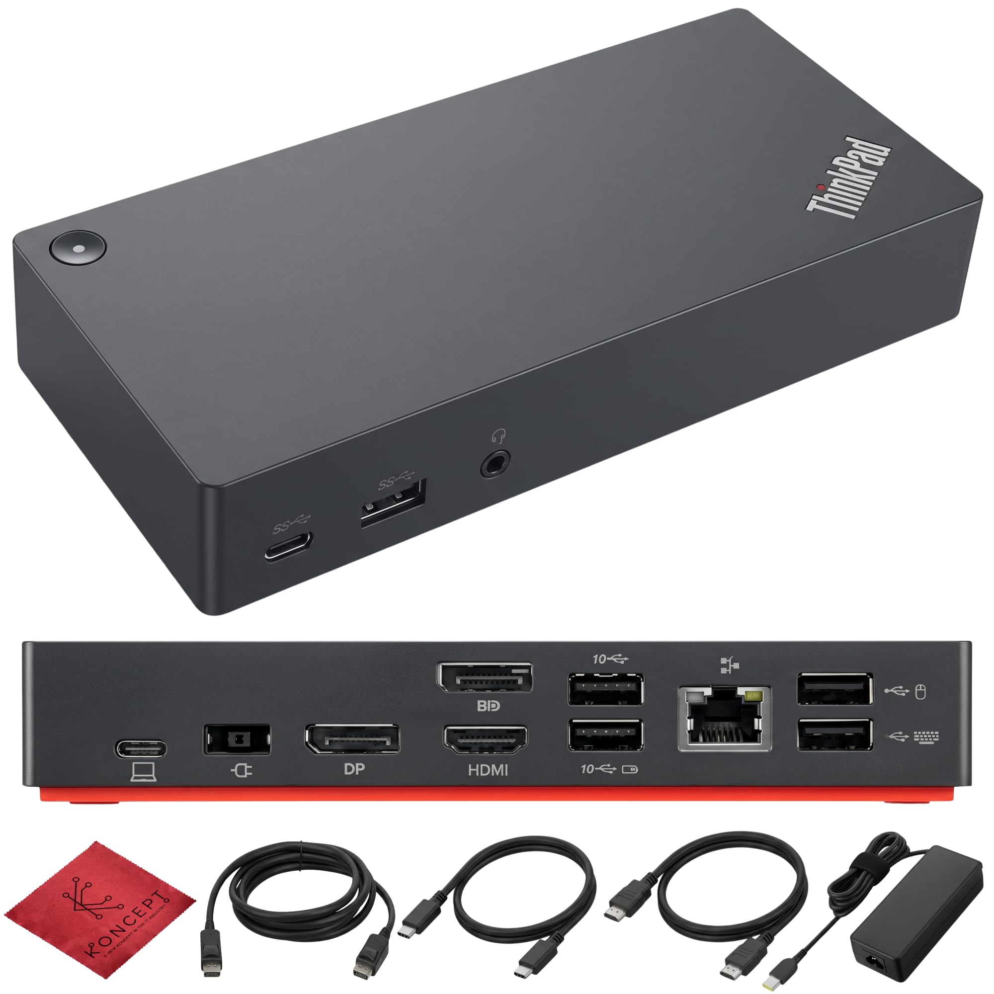Amazon.com: Koncept 40AS0090US Lenovo Thinkpad Docking Station USB
