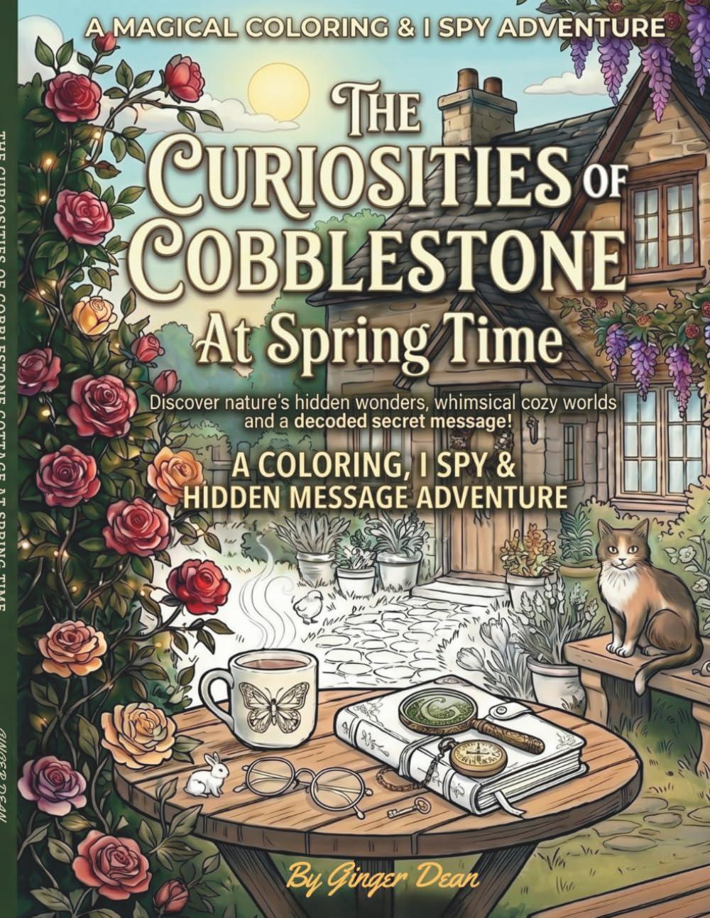 The Curiosities Of Cobblestone Cottage at Springtime: Book 1 of 4 in the The Curiosities of Whimsical Sanctuaries Series