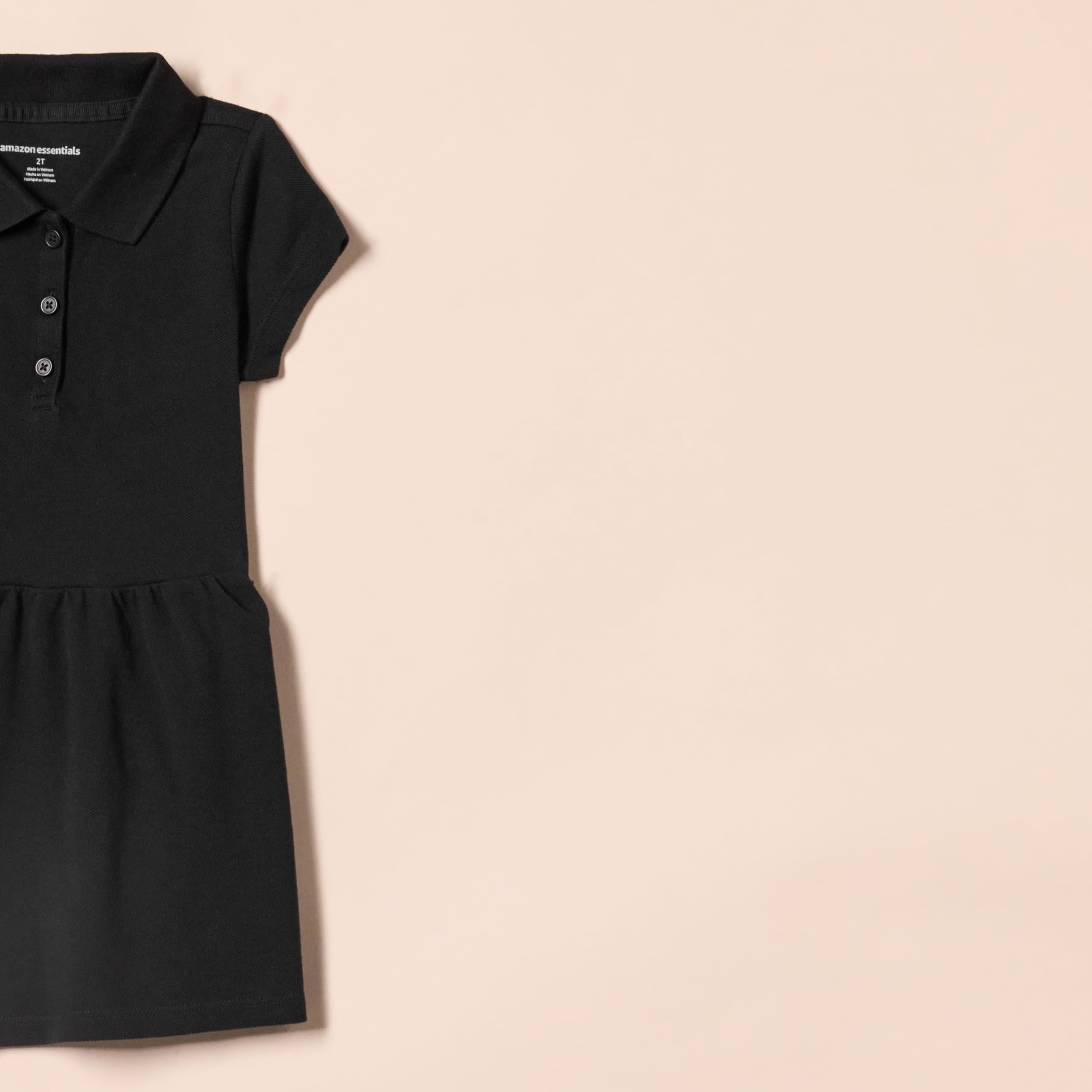Amazon Essentials Polos en piqué à Manches Courtes Fille, Packs Multiples