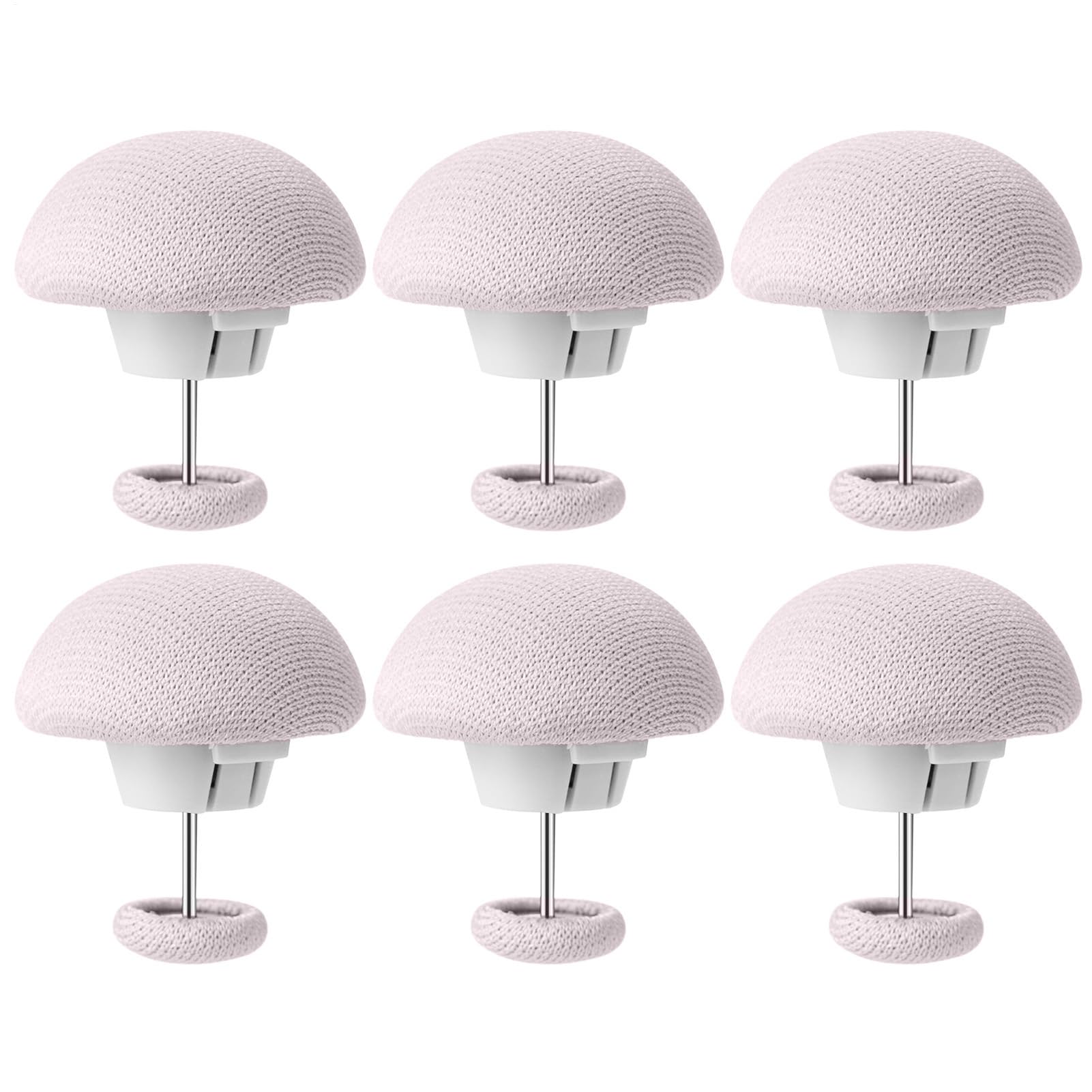 Attaches de Housse de Couette - Clips de Fixation en Forme de Champignon, Ensemble de de sécurité en Plastique | Le système de libération en Un empêche Le Tissu de s'enrouler et