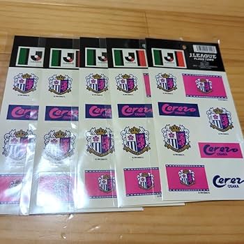 セレッソ大阪　選手のステッカー　非売品　バラ売り Amazon.co.jp: Jリーグ セレッソ大阪 ステッカーセット 5組 シール