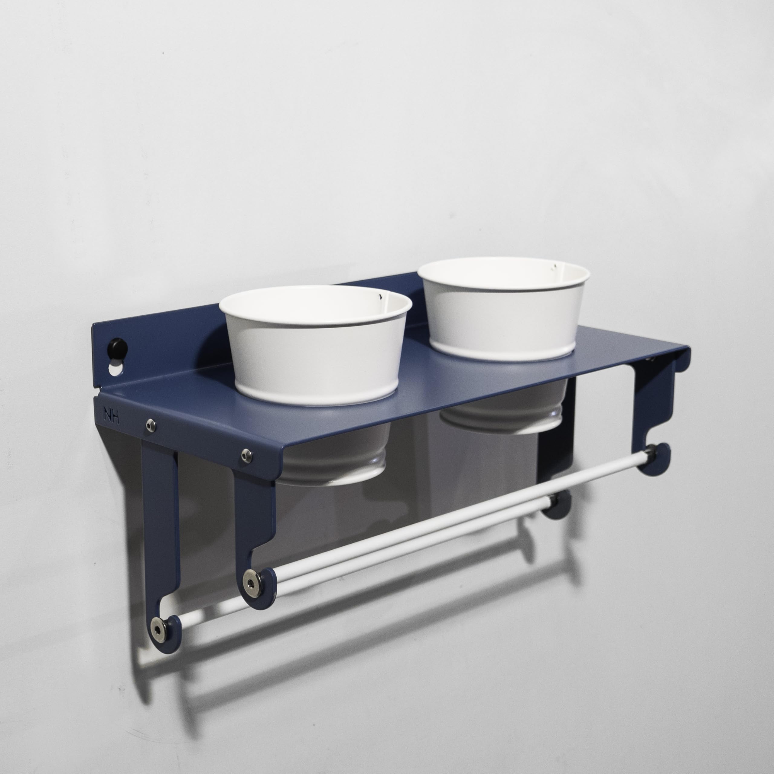 Étagère murale cuisine et salle de bain Mini-Mo' bleu azur pour votre maison