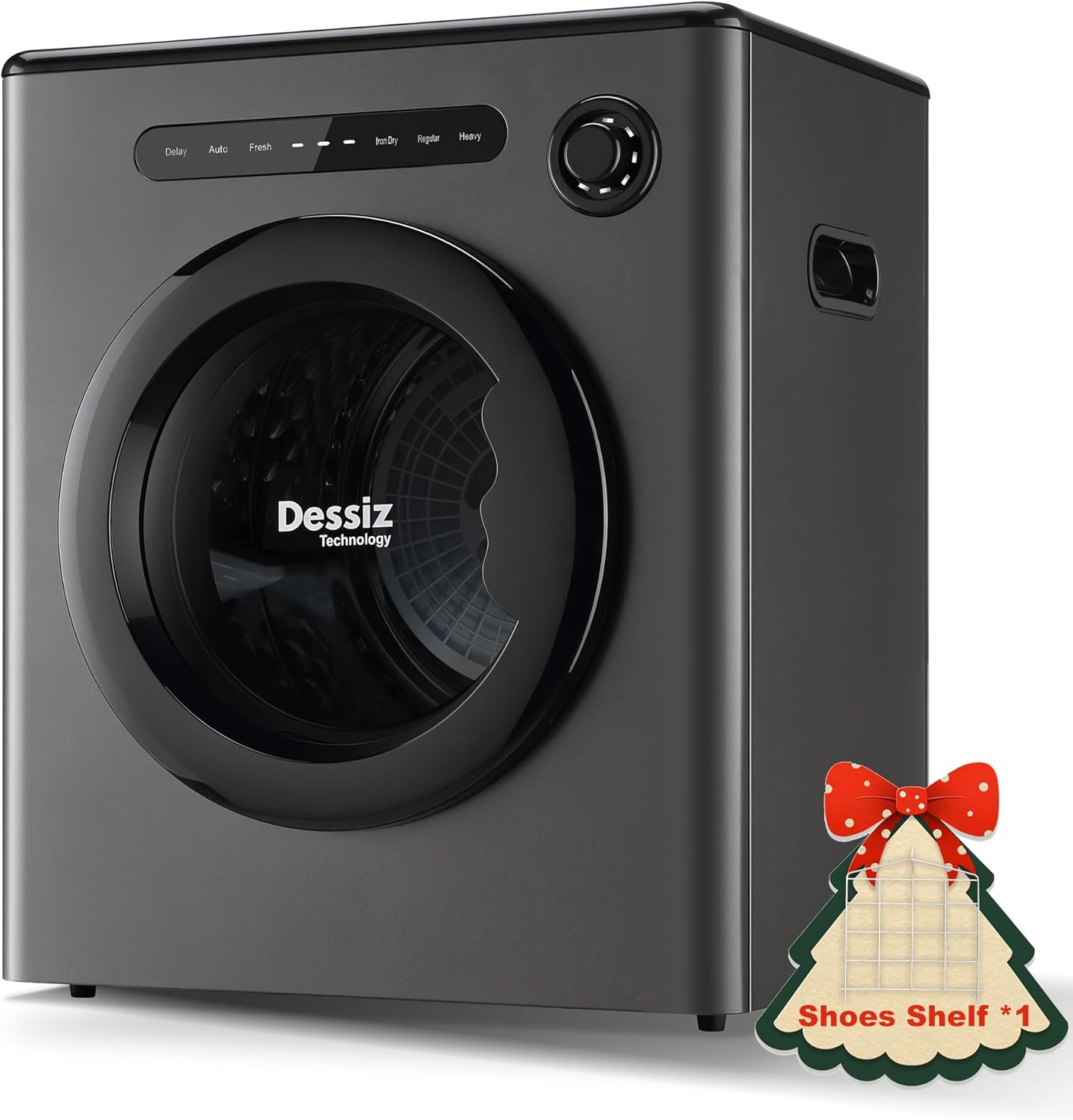 Dessiz Digital Control Compact Laundry Dryer 10lbs