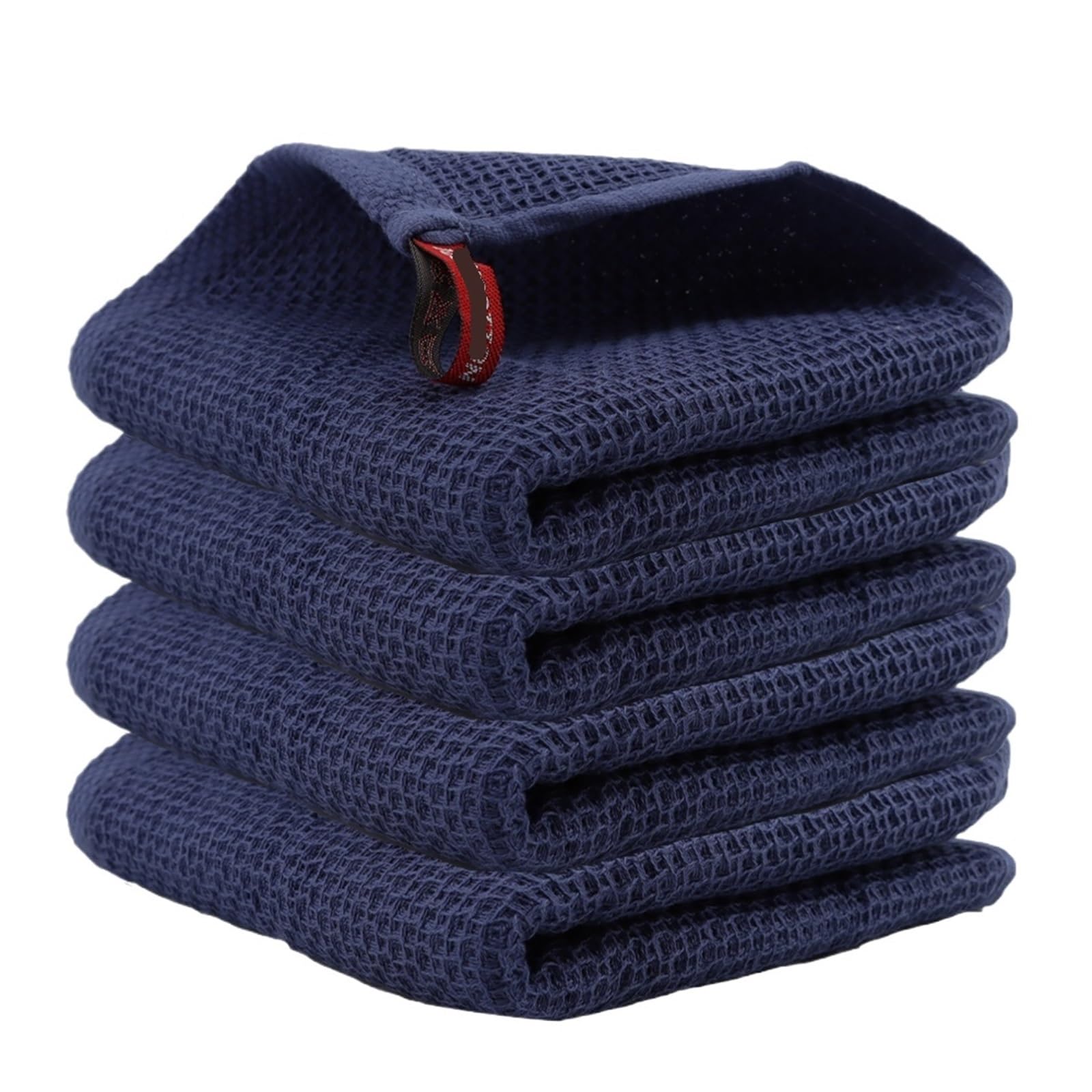 WZPTLKIBAD 4Pcs Kitchen Towels 34x34cm, Absorbent Thickened Dishcloths