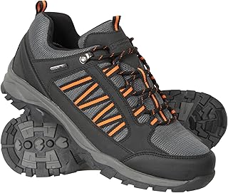 Path Mens Waterproof Outdoor Walking Shoes - Breathable Footwear - Hiking