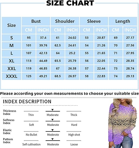 Miniatura 5 de JJHAEVDY Sudaderas de manga larga con estampado casual para mujer, cuello plano, hombros descubiertos, trajes casuales