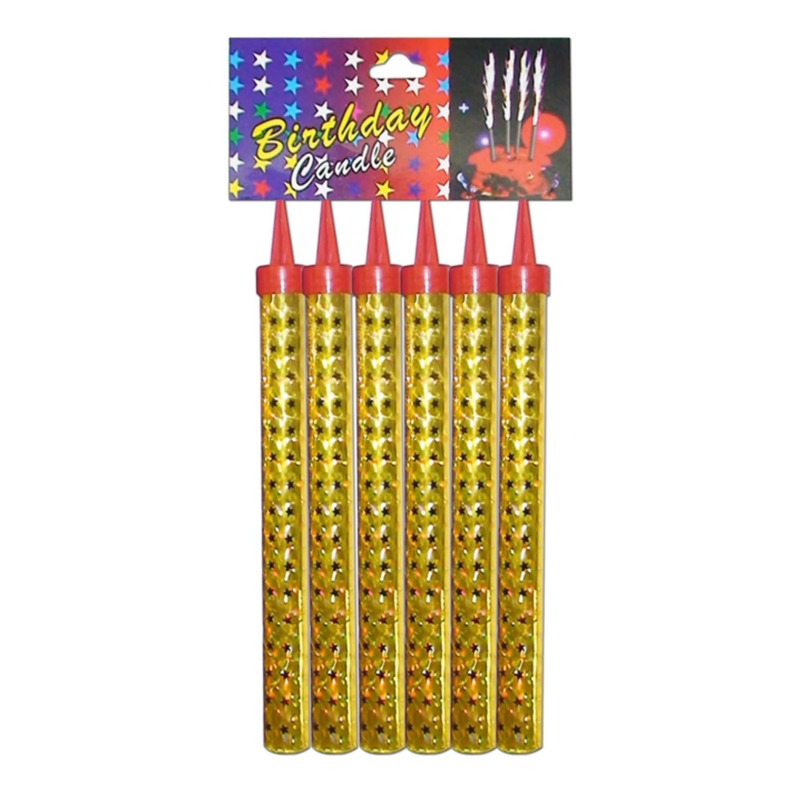 Birthday Cake Candles Birthday Cake Decorations Fountain Cake Candles Ideal for Birthdays, Weddings, Anniversaries, Restaurants and Special Celebrations