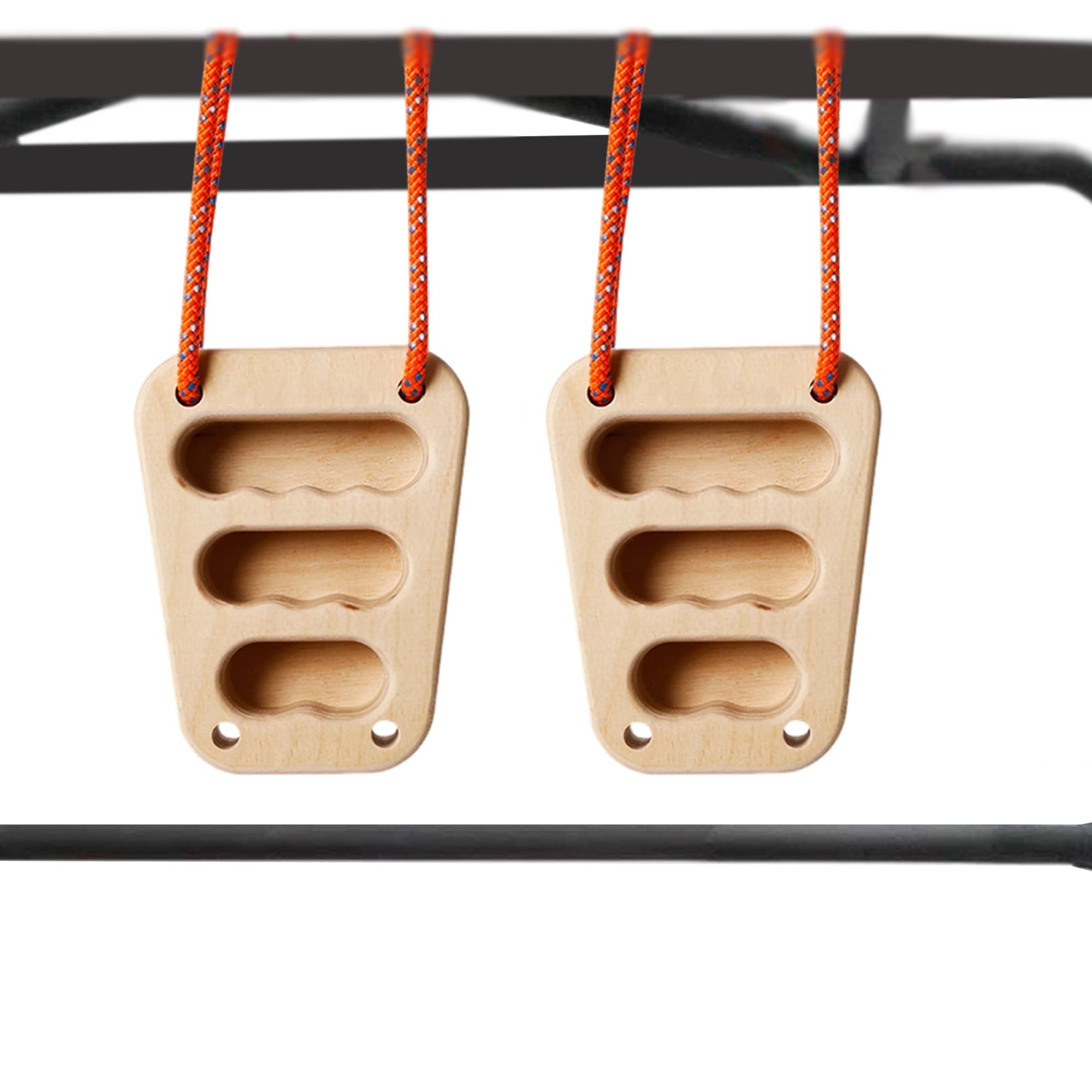 2PCS Climbing Hanging Board, Tablas De Entrenamientos para Agarres De Escalada, Aumenta Tu Fuerza y Resistencia En Los Dedos, Hangboard De Entrenamiento Portátil para Escalada
