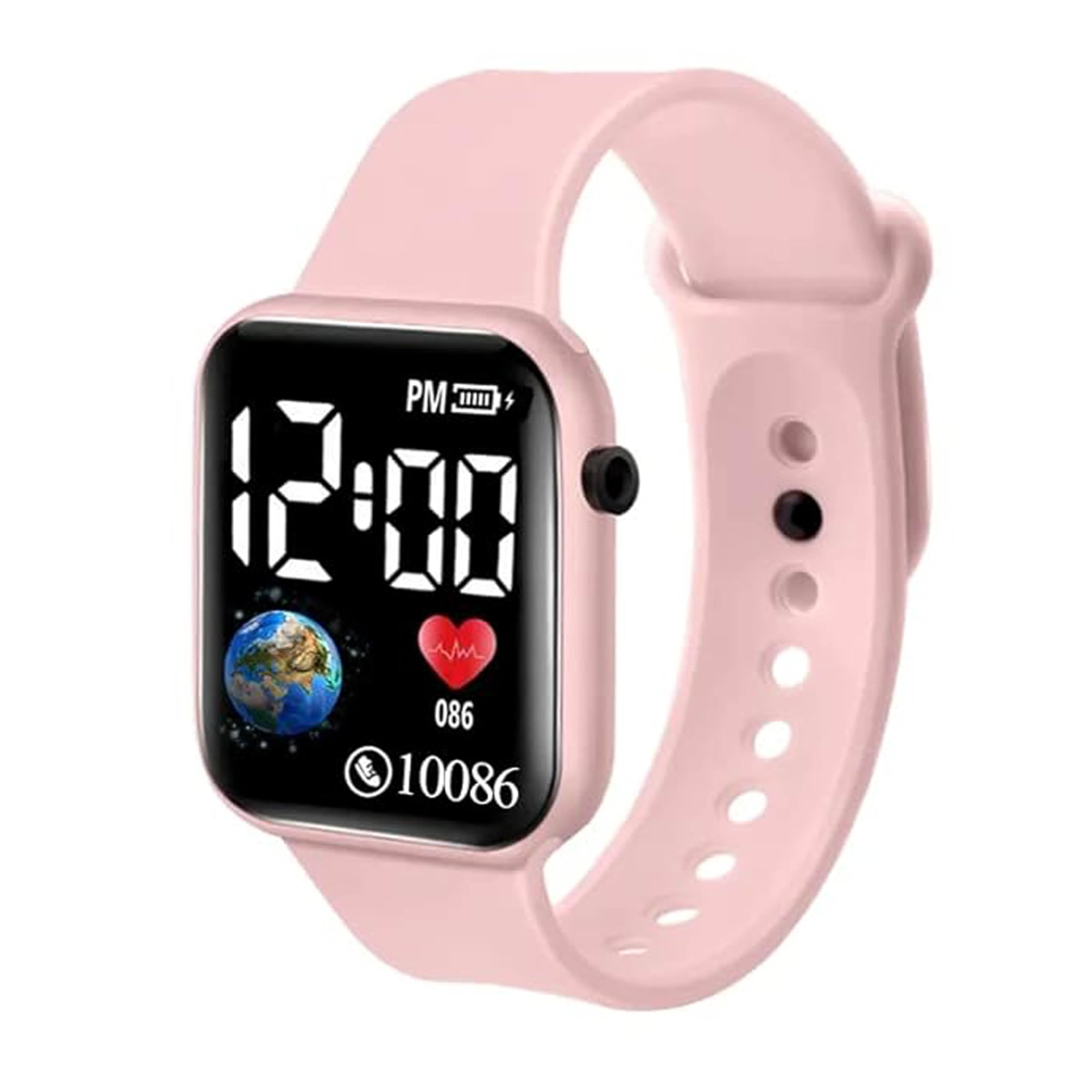 Fashionable Luminous LED Display Children Kids Digital Watches Waterproof Sports Square Watch for Kids, Boy & Baby Girls-Digital Watch for Kids (B0D3F8RX6D) Amazon Price History, Amazon Price Tracker