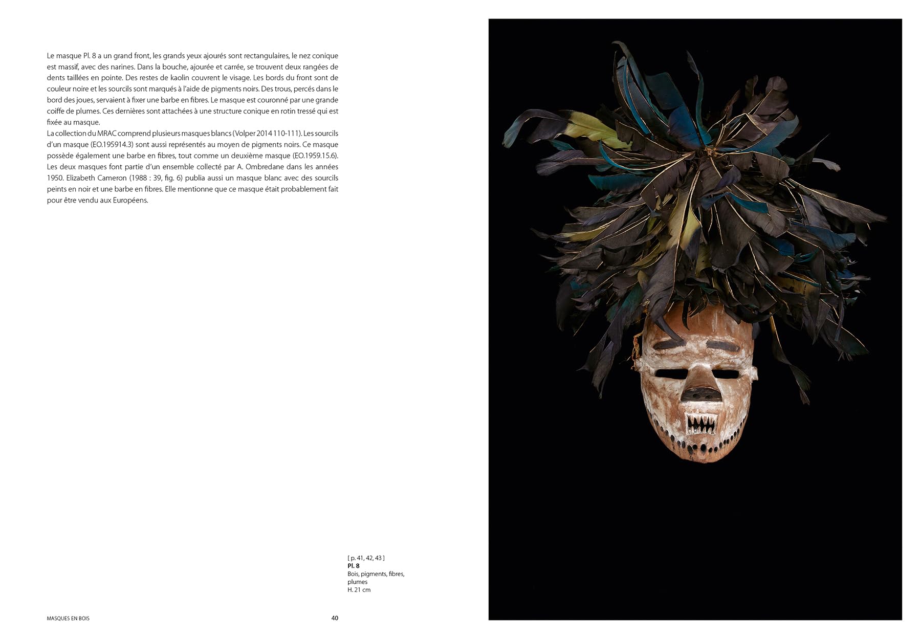 Masques Salampasu. Visages d'ancêtres guerriers. Ediz. a colori