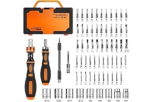 JAKEMY 69 in 1 Precision Ratchet Screwdriver Kit