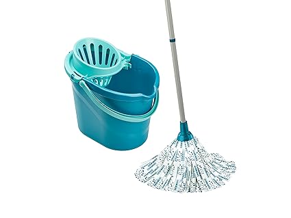 Leifheit Floor wiper Classic Mop Set (Green) 12 litre bucket