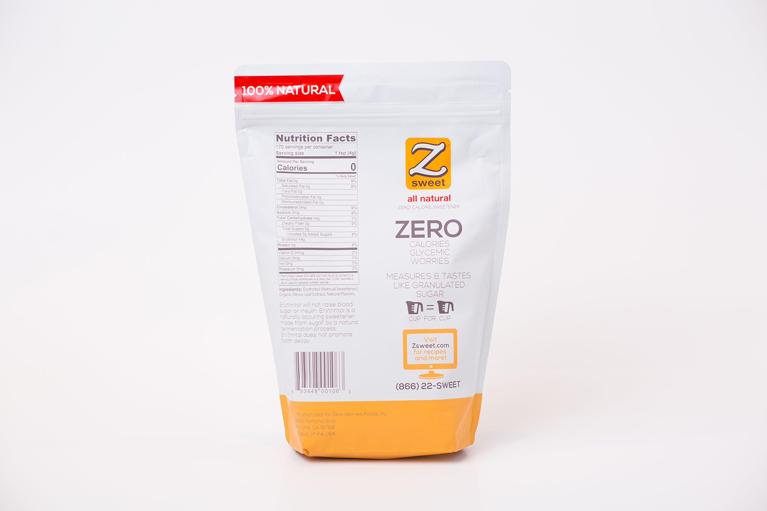 Zsweet Niekaloryczny słodzik 1,5 funta (680 g)