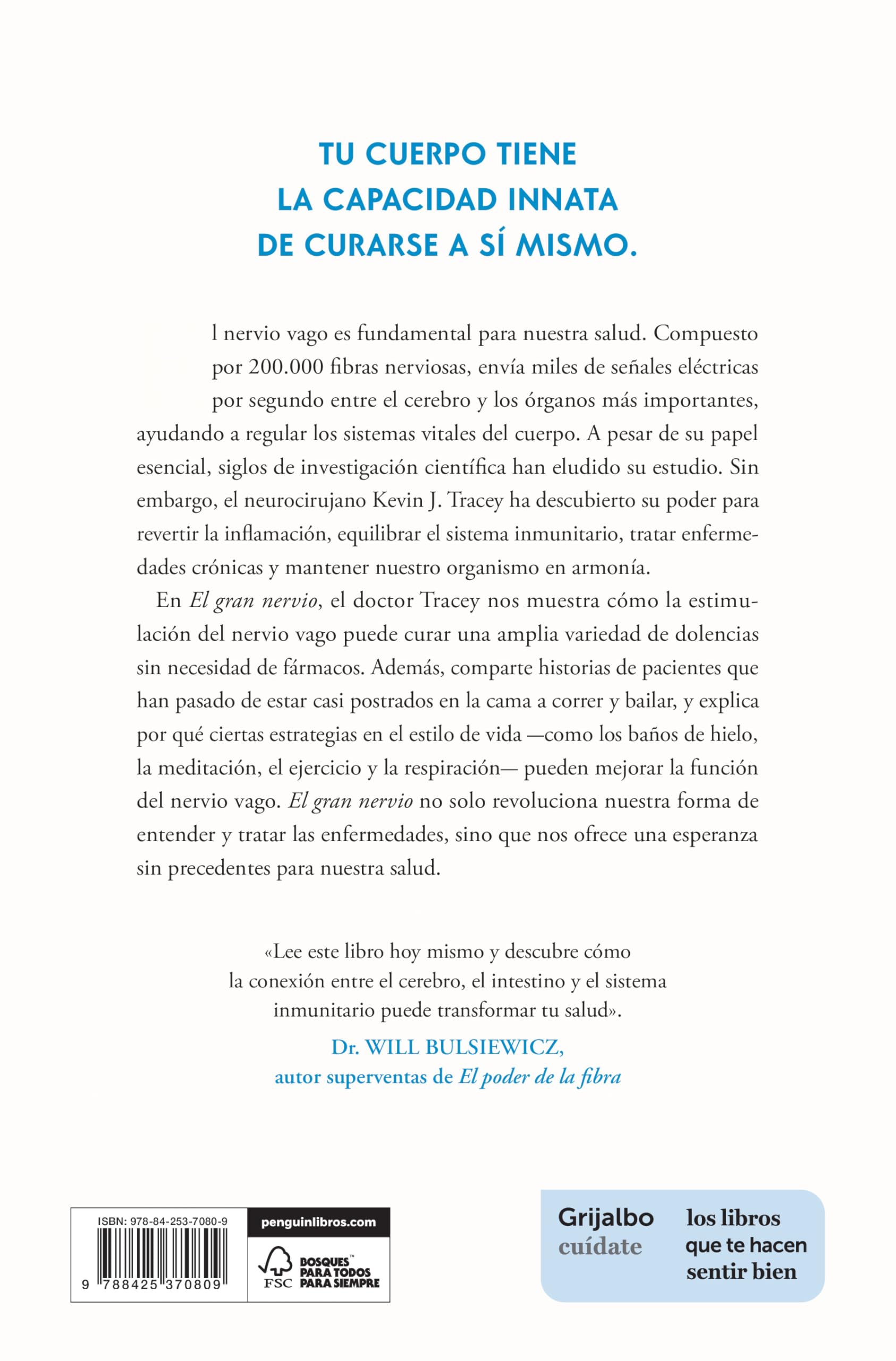 El gran nervio: La nueva ciencia del nervio vago para aliviar el estrés, reducir la inflamación y combatir el insomnio (Crecimiento personal)