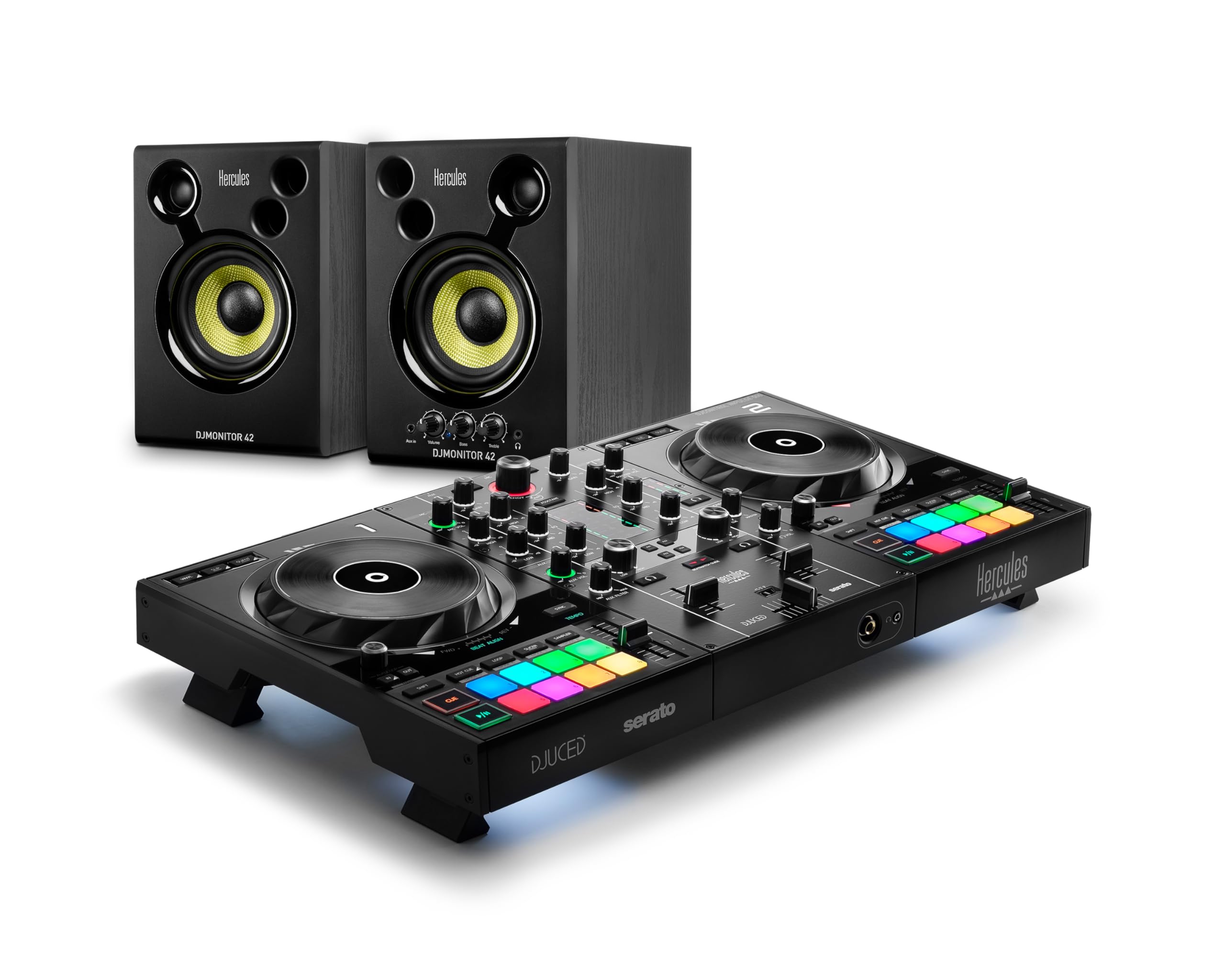 Amazon.com: Bundle of Hercules DJControl Inpulse 500: 2-deck USB