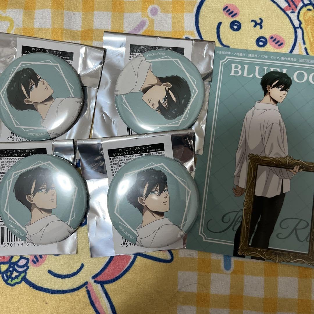 ブルーロック THEキャラSHOP 缶バッジ Frame 糸師凛 【公式通販】