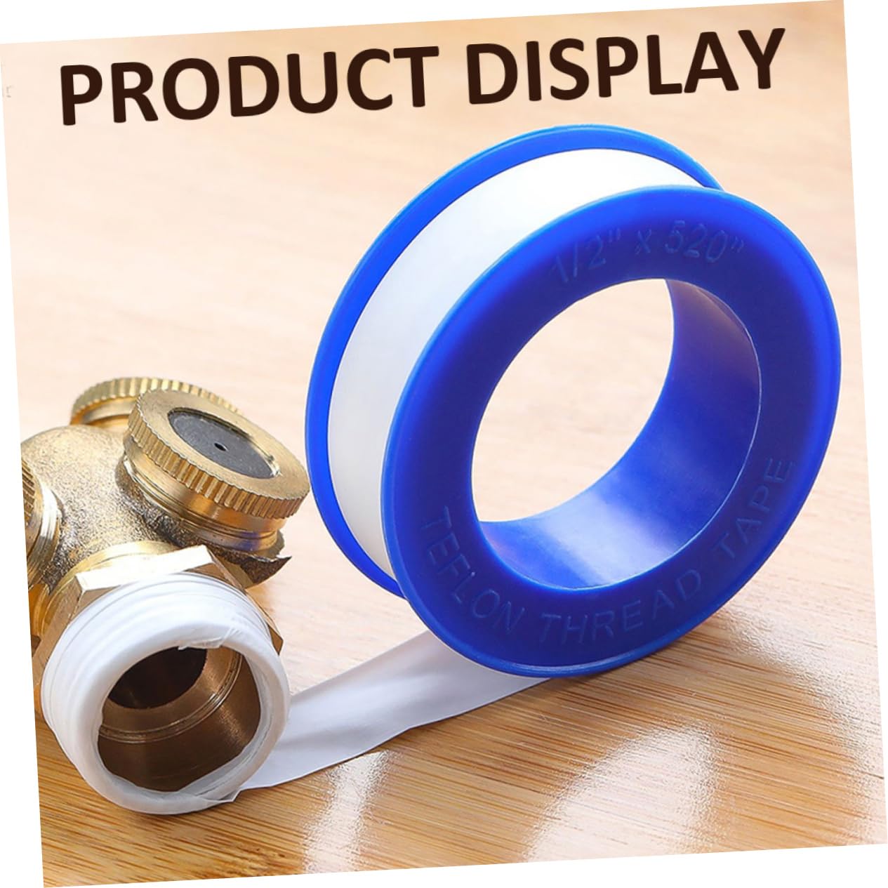 Plumbing Tape 12mm X 0.075mm X 10m PTFE 20Pcs for Faucets