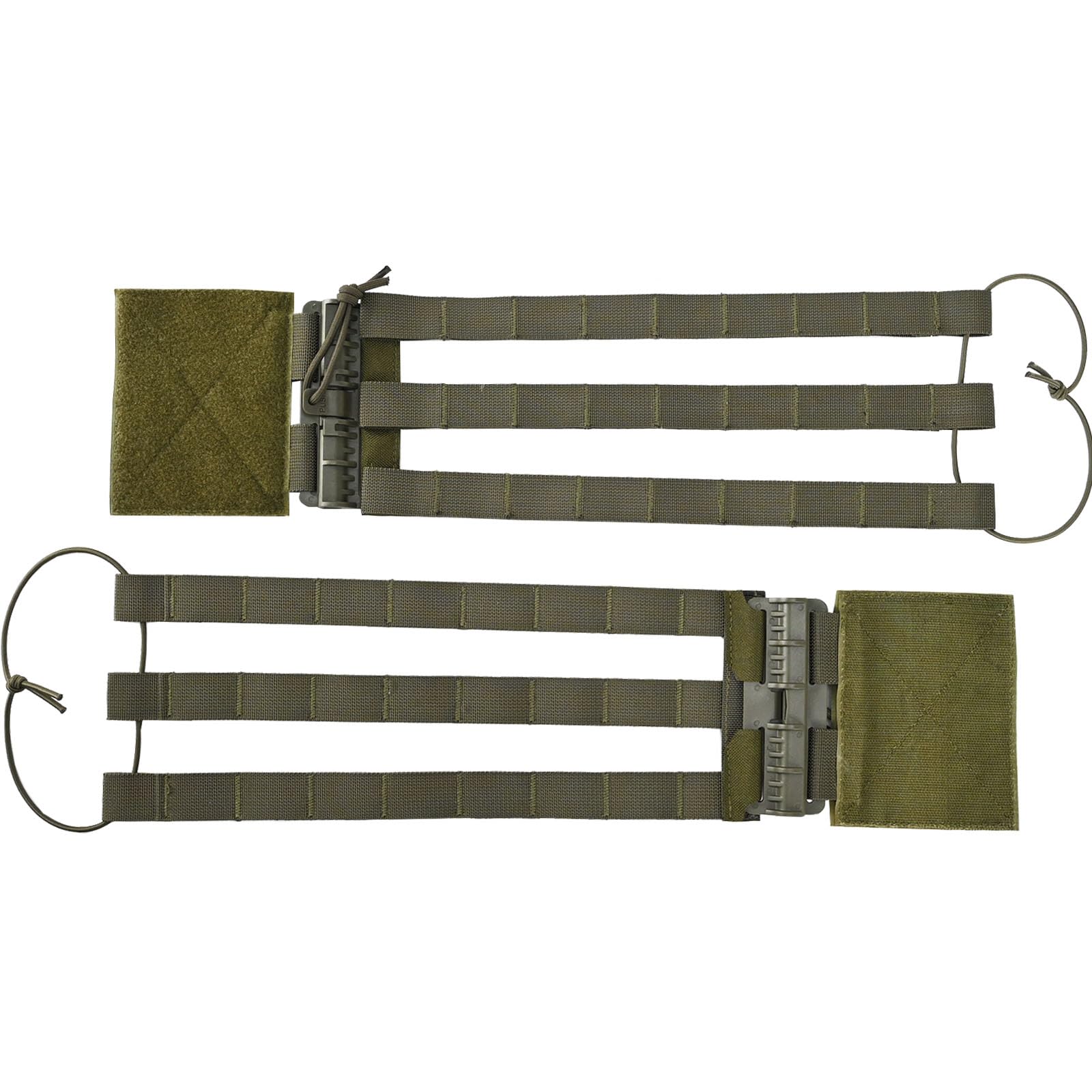 tactifans 2 Pack MOLLE Vest Quick Release Buckle Quick Release Cummerbund Adapter Vest Quick Disconnect Single Point Buckle