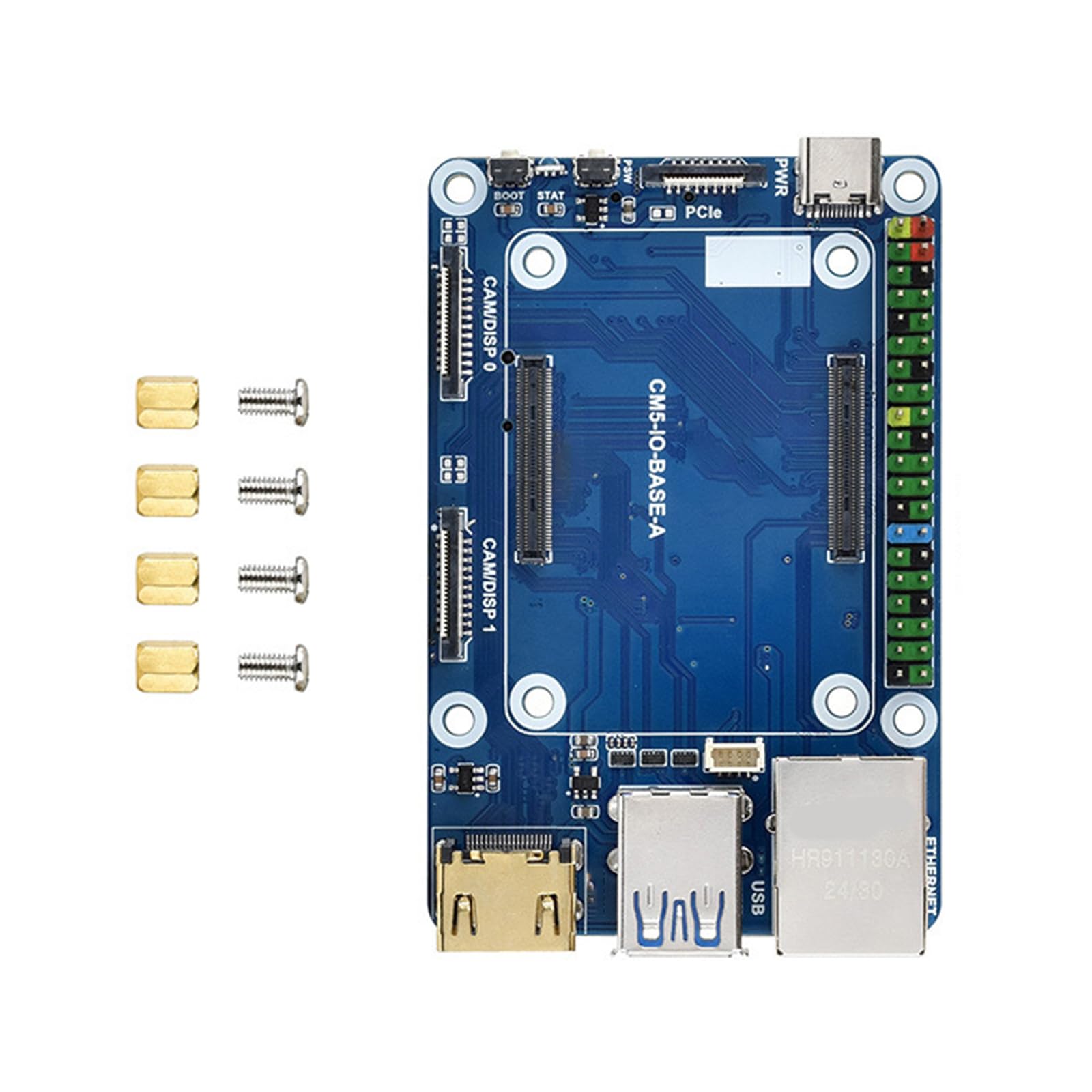Potente scheda di base piccola per espansione RCM5 per progetti innovativi Sviluppo GPIO a 40 pin