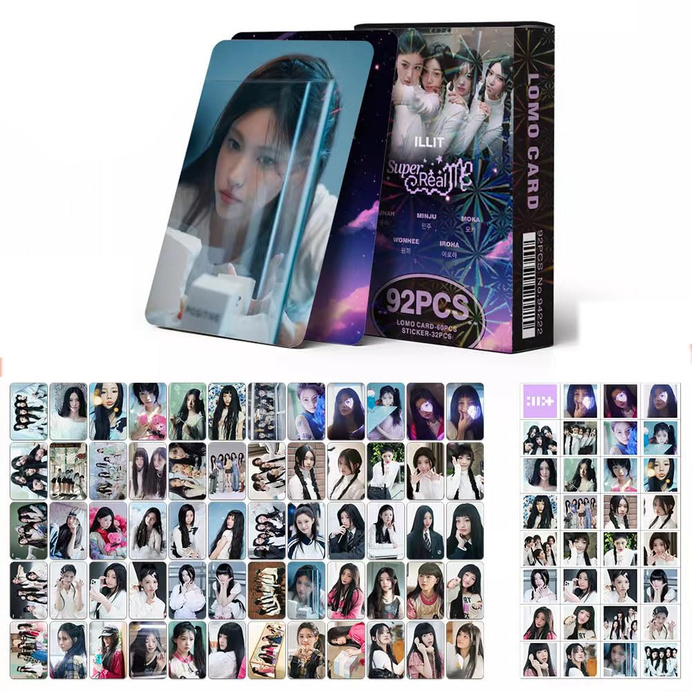 モカ　トレカ　フォトカード　ILLIT 会場限定　FC限定　5枚セット K-POP グッズ ILLIT アイリット MOKA モカ トレカ 風 フォト