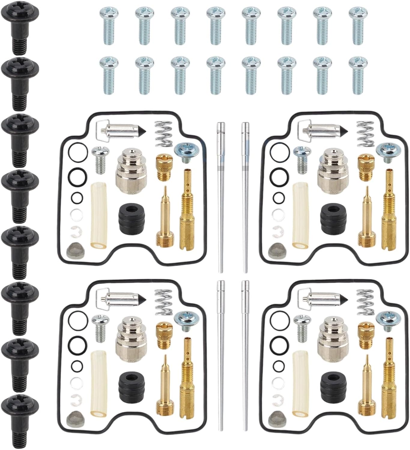 Replacement Auto Parts For 4 Set Carburetor Rebuild Kit For 1998-2006 Suzuki GSX600F Katana GSX 600 600FMod-R36R-11282