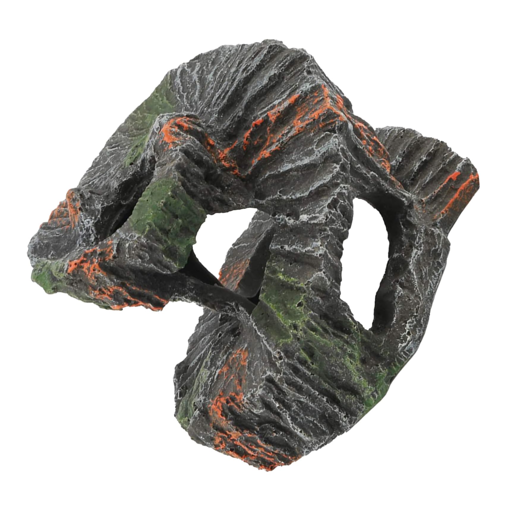 HEALLILY Piattaforma per Tartarughe d'Acqua in Resina, Piattaforma da Basking Facile da Scalare per Rettili e Tartarughe in Soggiorno o Studio
