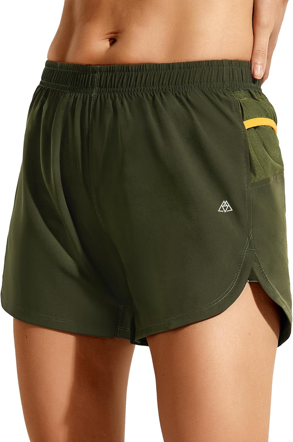 Haimont Womens Trail Running Shorts with Liner,4 in 2 in 1 Water Resistant Shorts with Pockets, Quick Dry Breathable Haimont Womens Trail Running Shorts with Liner,4 in 2 in 1 Water Resistant Shorts with Pockets, Quick Dry Breathable