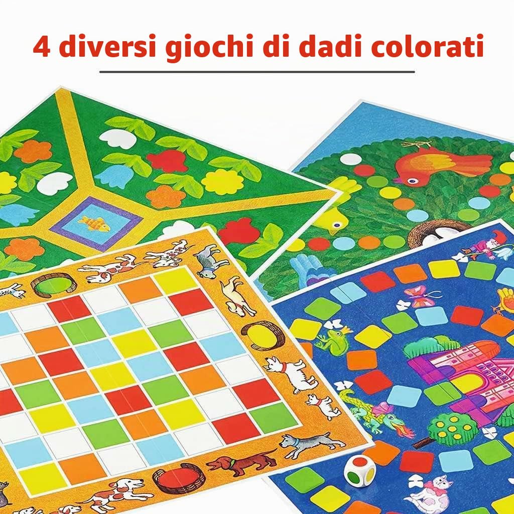 Ravensburger 21417-4 primi giochi - collezione di giochi per i più piccoli - giochi per bambini dai 3 anni in su, giochi da tavolo per 2-6 giocatori - cubi colorati