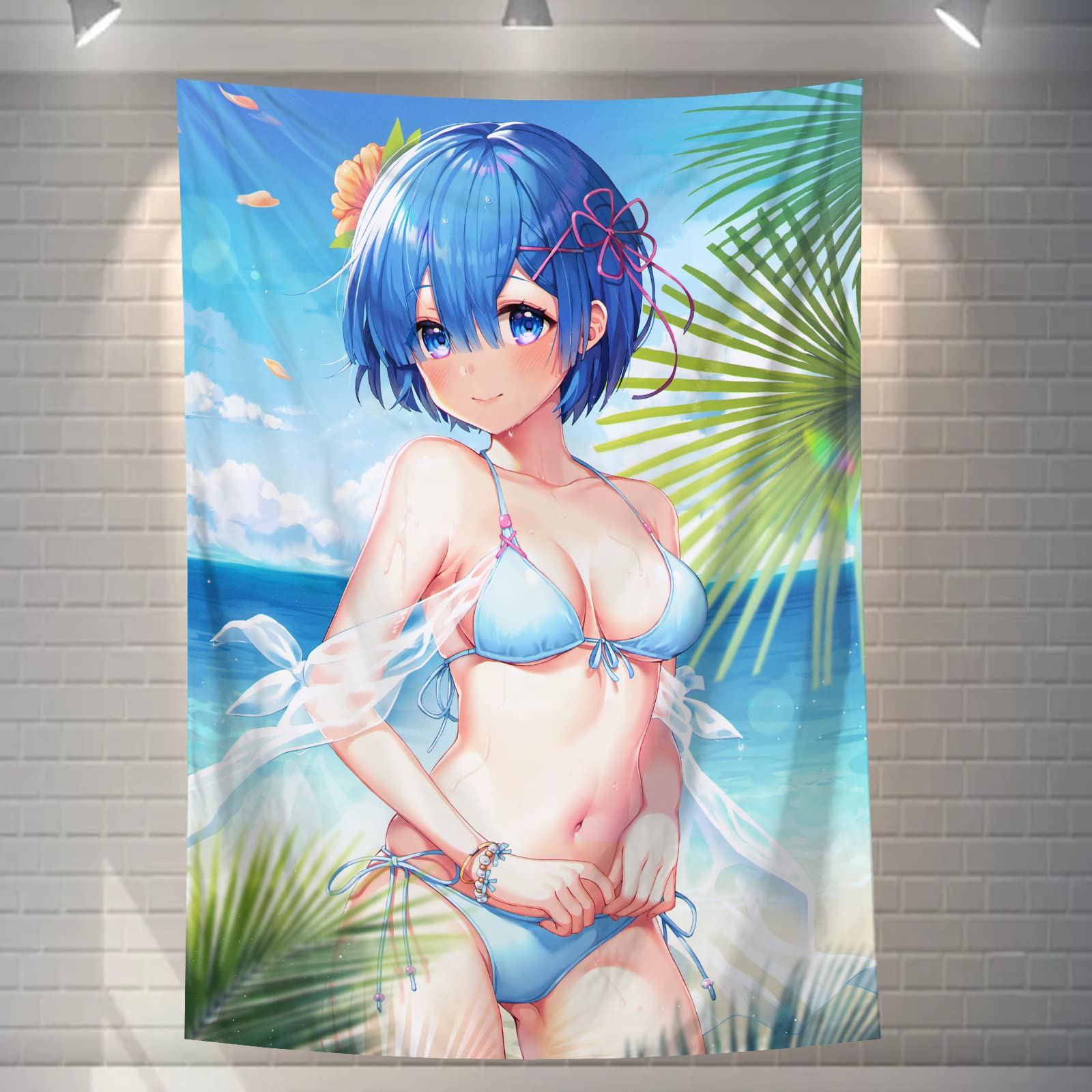 Amazon.co.jp: タペストリー インテリア ゼロから始める レム Rem