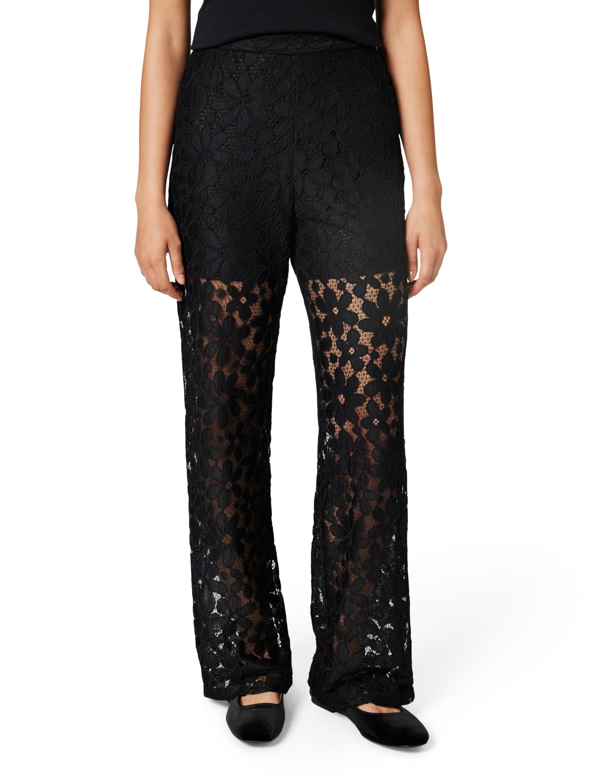 Desigual Pant_LACELONG, 2000 Black, XS