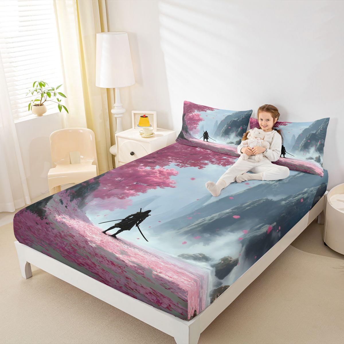 Homemissing Samouraï Drap Housse 180x200cm