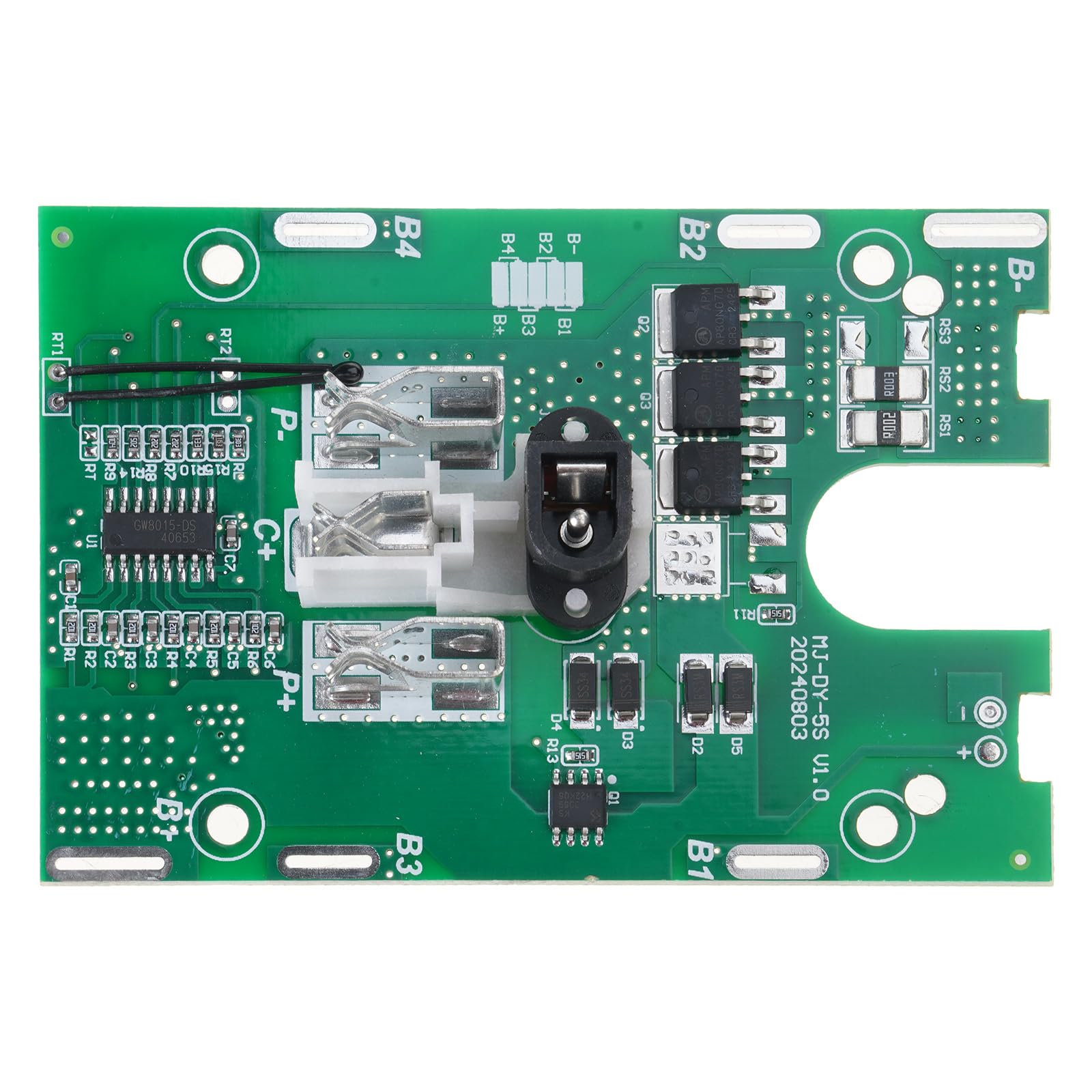 Lithium Batteries Pack Cell Module 21V Lithium Batteries Charging Protective Board Power Circuit Board Replacement Easy Installation