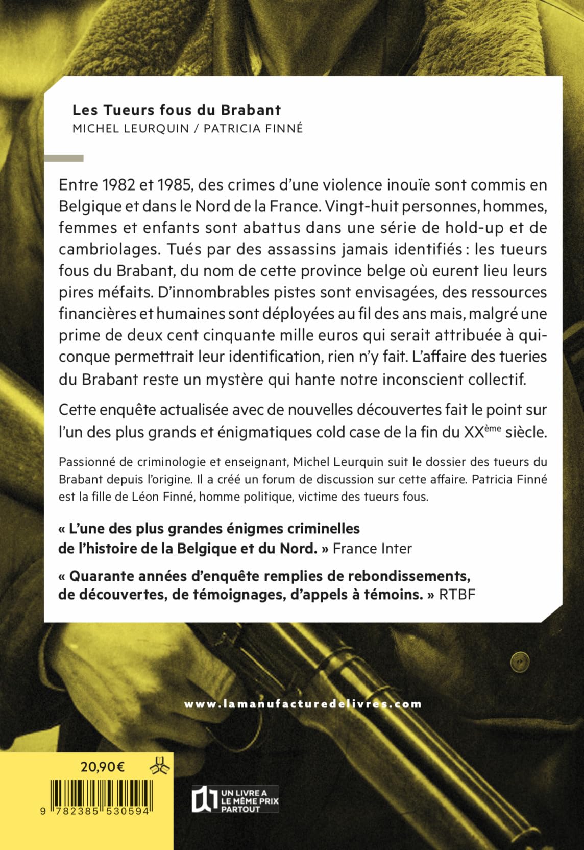 Les tueurs fous du brabant: Le cold case aux 28 victimes