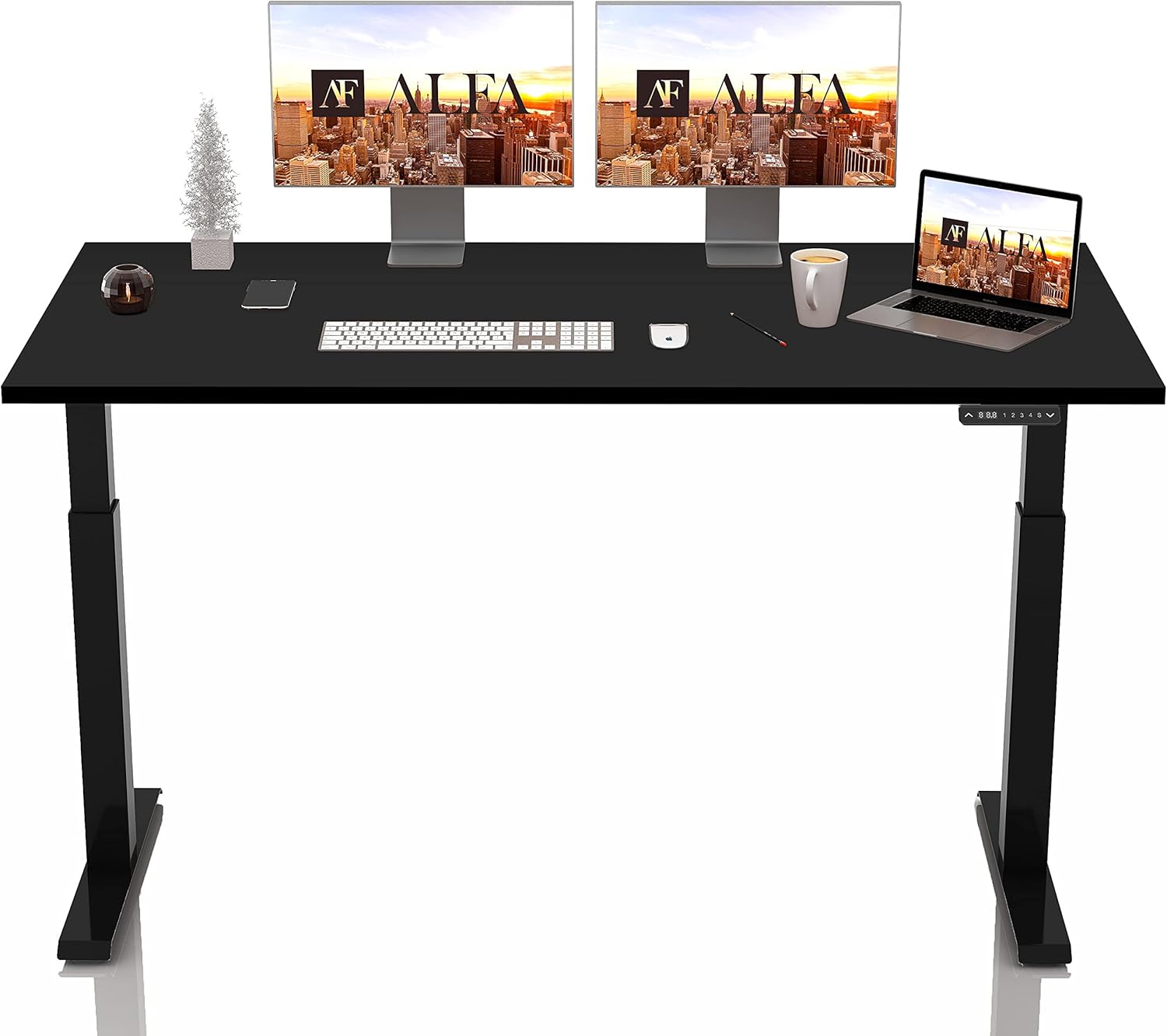 ALFA Furnishing Quick Install Standing Desk, 60 X 30 Inches