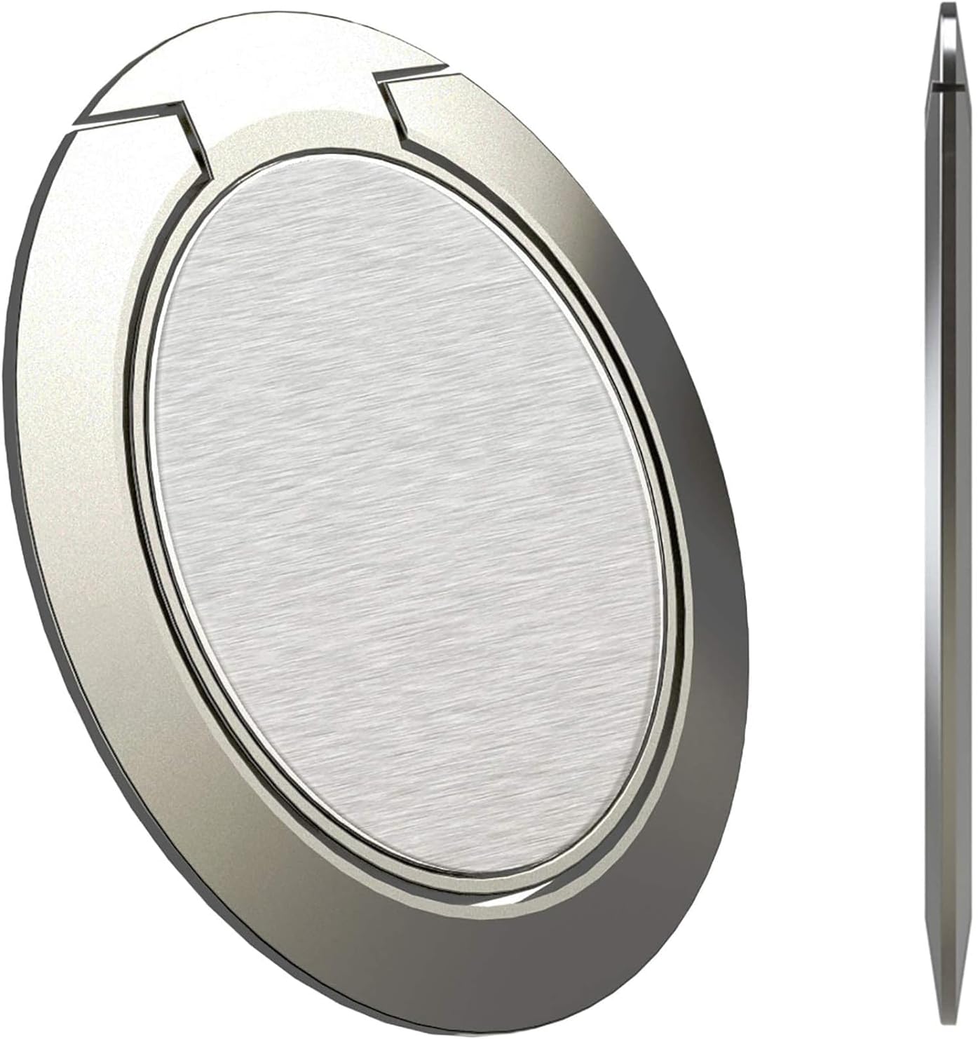 World’s Slimmest Phone Ring Holder, Attom Tech Tomorotec Ultra Thin Cell Phone Ring Stand for Magnetic Car Mount Hook Compatible for iPhone Samsung Smartphone Accessories (Silver-Grey) World’s Slimmest Phone Ring Holder, Attom Tech Tomorotec Ultra Thin Cell Phone Ring Stand for Magnetic Car Mount Hook Compatible for iPhone Samsung Smartphone Accessories (Silver-Grey)