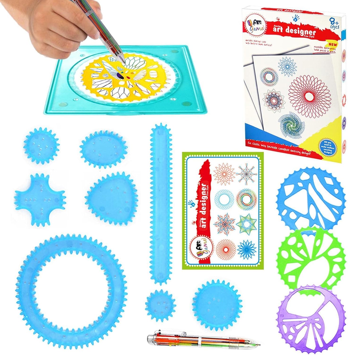 Juguetes Para Niñas 6-7 Años Dan&Darci Kit De Arte En Espiral