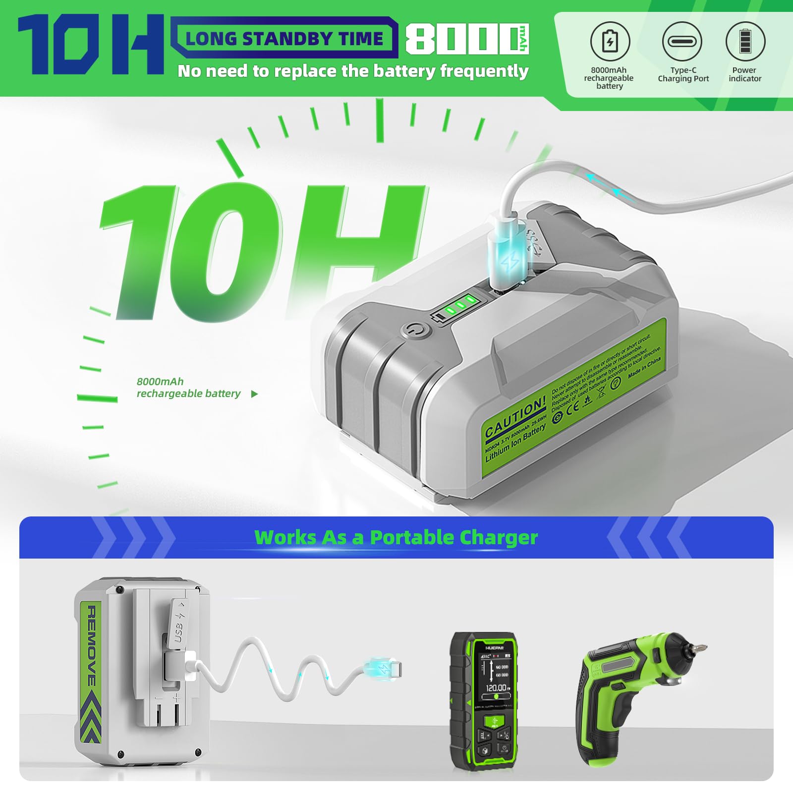 Huepar Pro cross line laser 3 * 360 gradi autolivellante rosso verde livella laser, alta precisione 3D livella laser ZK3CRG