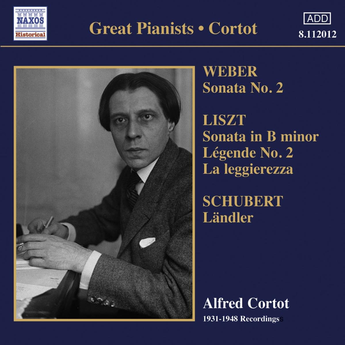 CORTOT: HMV RECORDINGS 1931-1948