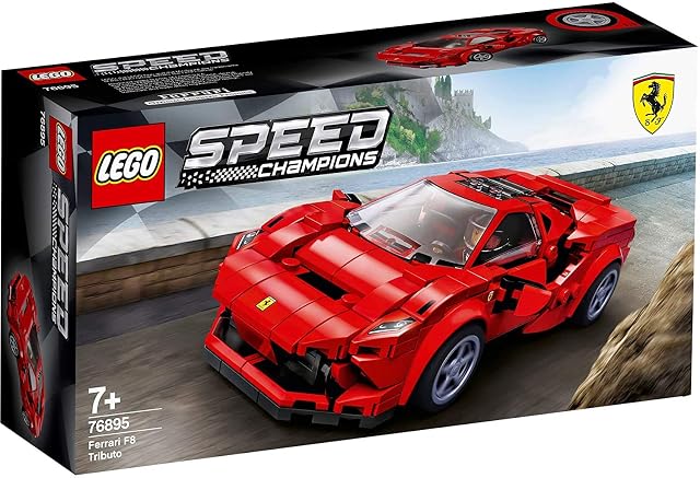 Foto 6 de 8 de LEGO 76895 Speed Champions Ferrari F8 Tributo
