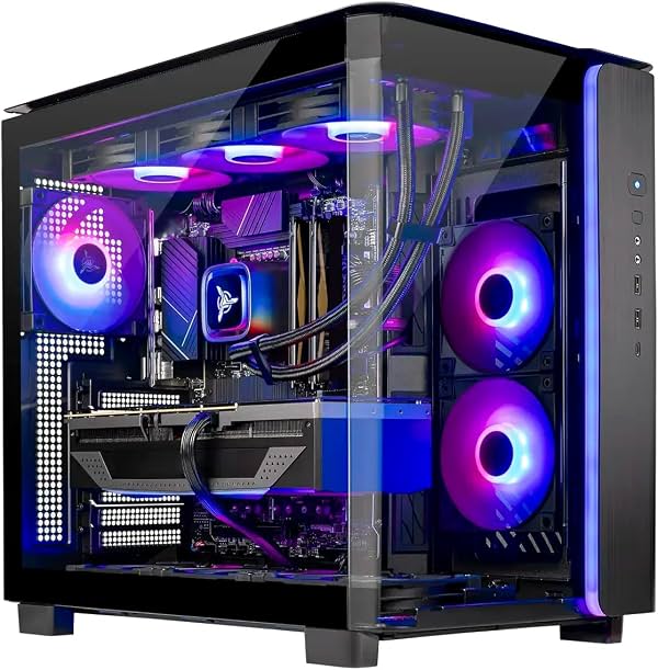 PC para Gaming Skytech Gaming King 95, AMD Ryzen 7 9850X3D 4.7GHz, NVIDIA RTX 5080 16GB VRAM, 2TB SSD NVMe, 32GB RAM DDR5 6000, Fuente 850W Gold ATX 3, AIO 360 ARGB, Wi-Fi 5, Windows 11, Escritorio