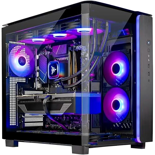 Skytech Gaming King 95 Gaming PC, AMD Ryzen 7 9850X3D 4.7GHz, NVIDIA RTX 5080 16GB VRAM, 2TB NVMe SSD, 32GB DDR5 RAM 6000, 850W Gold ATX 3 PSU, 360 ARGB AIO, WI-FI 5, Windows 11, Desktop