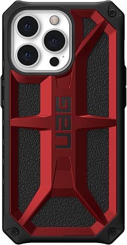 Miniatura 3 de URBAN ARMOR GEAR UAG - Funda diseñada para iPhone 13 Pro, color rojo carmesí, resistente, ligera, delgada, a prueba de golpes, funda protectora