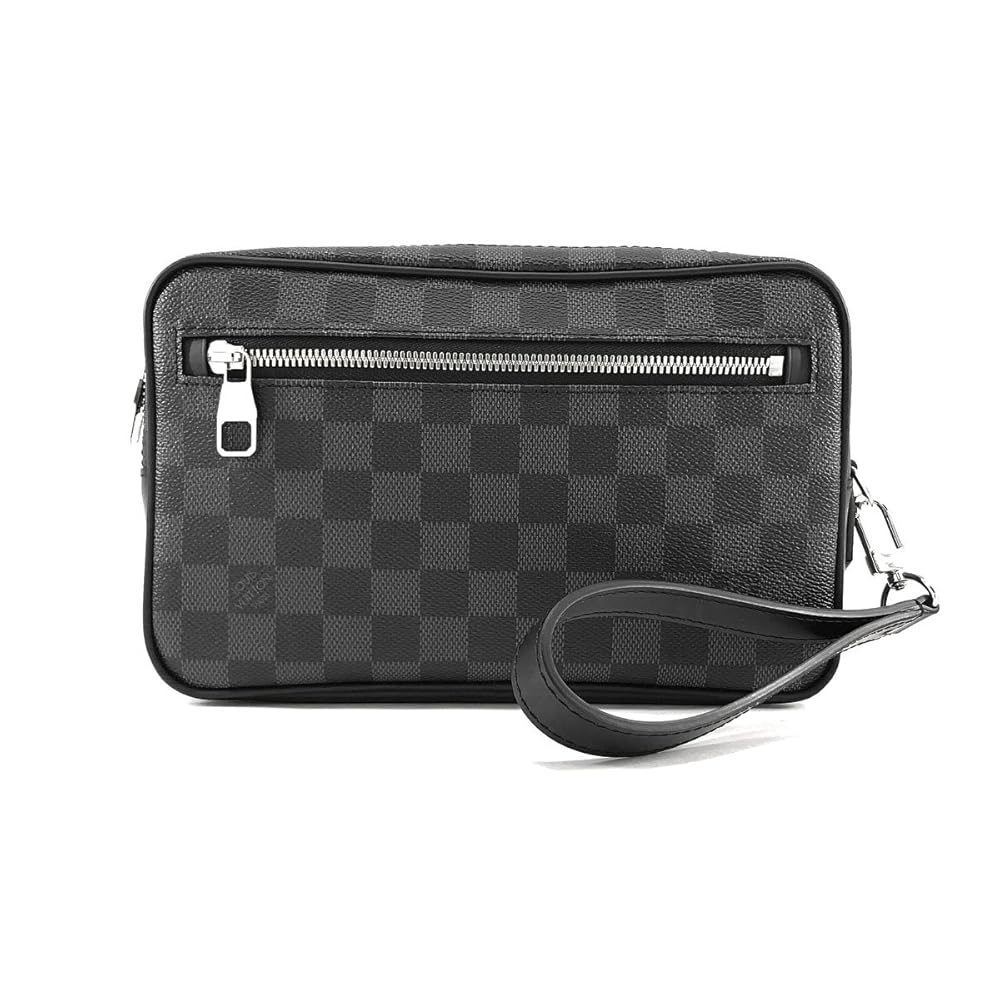Louis Vuitton クラッチバッグ ダークブラウン サンルイ ルイヴィトン セカンドバッグ N51993 ダミエ ブラウン