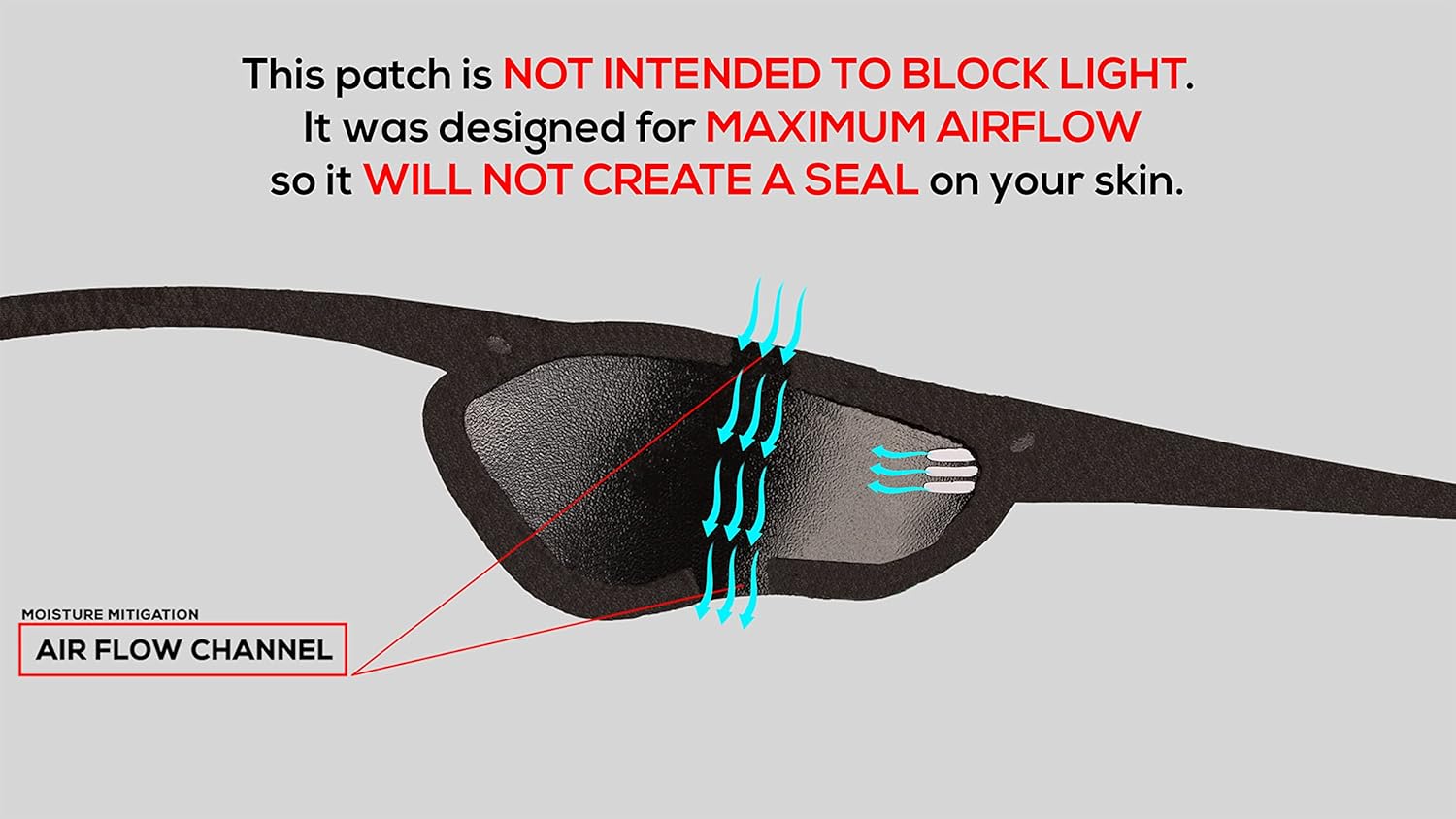 Buy Eye patch, Dan Crenshaw style, Adult eye patch, Leather strap, Concave, Black eye patch