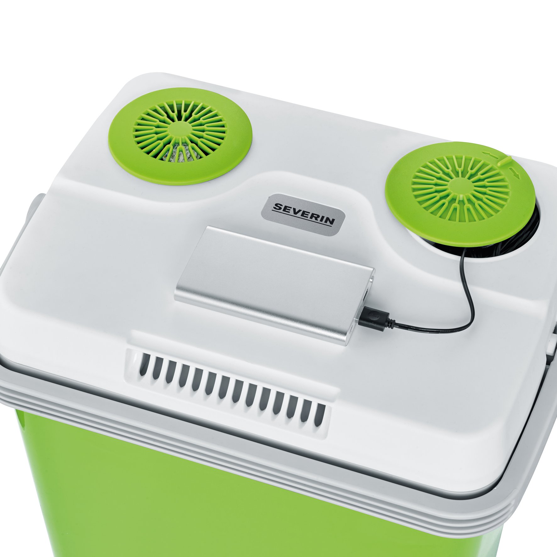 SEVERIN Frigo Portatile, Capacità 25 Litri, Raffredda E Riscalda, Anche Per Auto, Con 3 Connessioni (USB, Spina Domestica E Spina Accendisigari), KB 2923