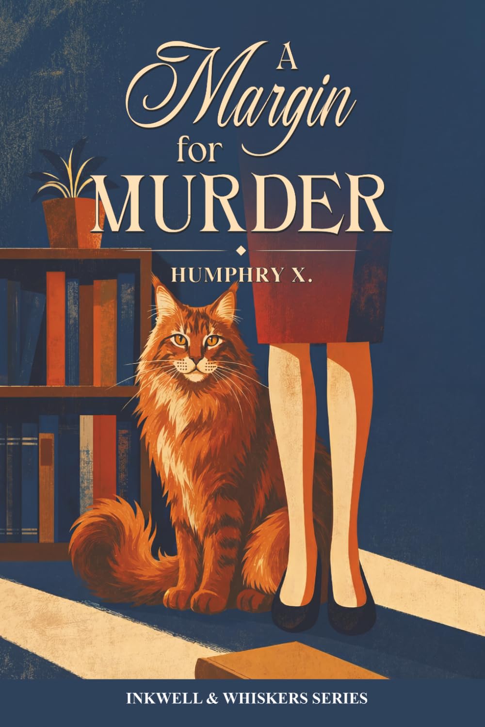 A Margin for Murder: The cat knocked the book off the shelf. The margin notes named the killer. (Inkwell & Whiskers)