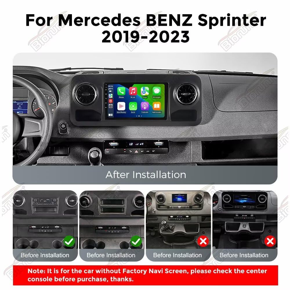 Mercedes V-Klasse 2015-2020 Navigatie 10,25'' Carkit Android 10 Wifi Dab Carplay