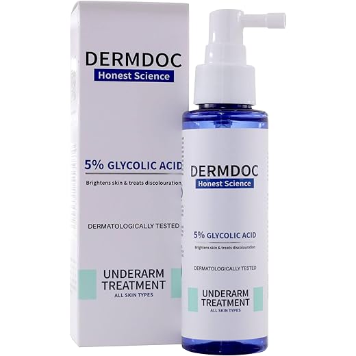 DermDoc Glycolic Acid Underarm Spray 100ml 100 Ml
