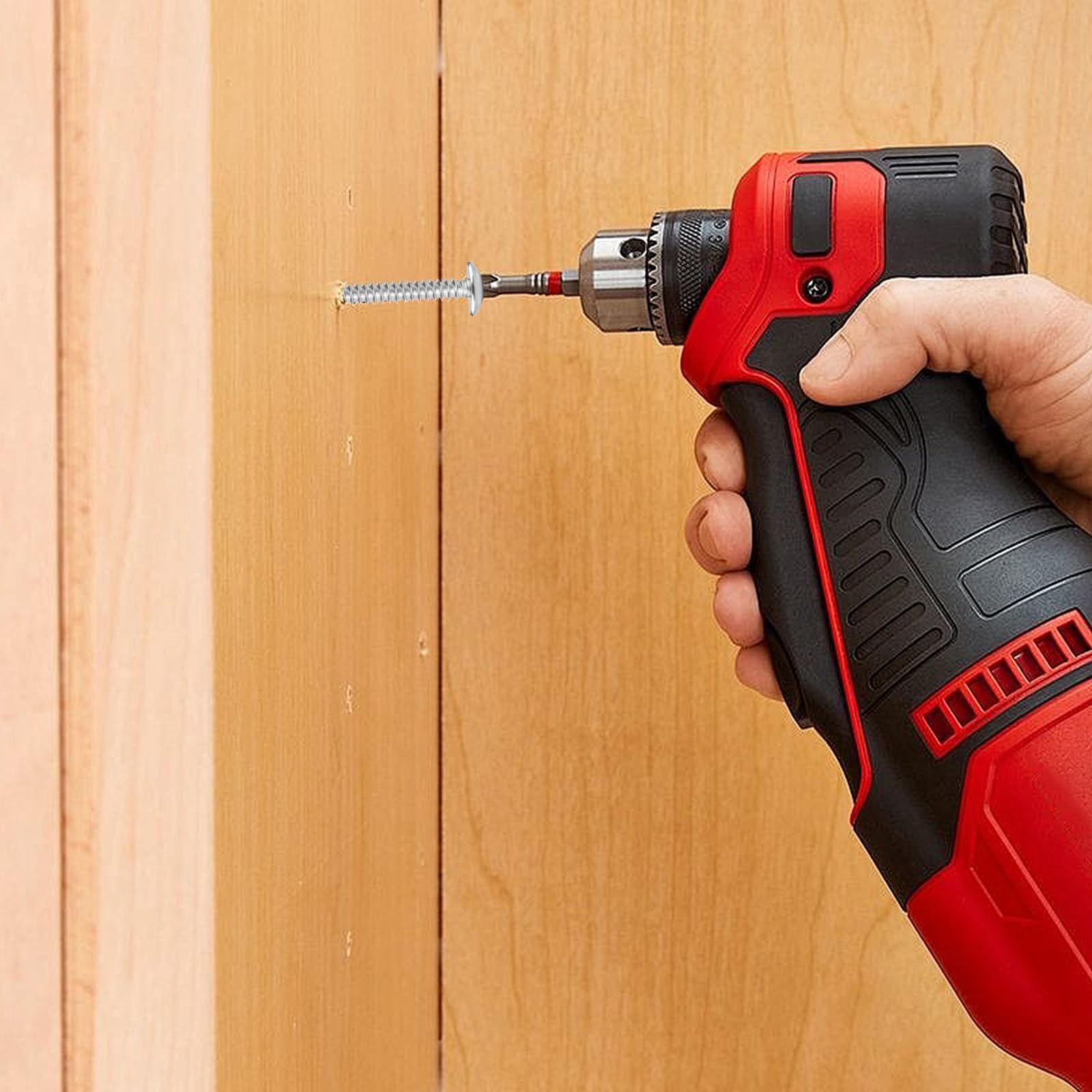 #10 x 2 viti per legno a testa tonda Phillips Drive 304 in acciaio inox autofilettanti viti 100pcs HS/ZGLS-03